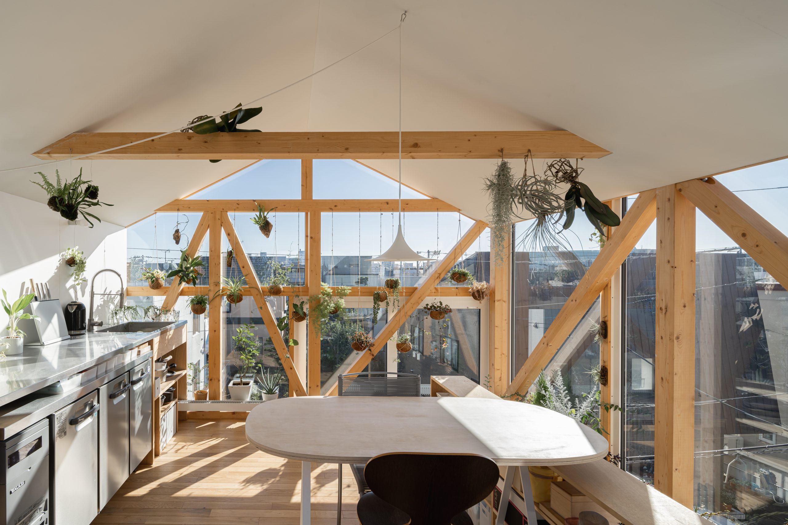 西日の長屋｜札幌の住宅設計・建築家｜髙木貴間建築設計事務所